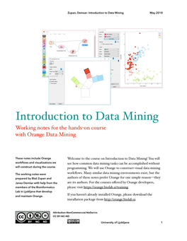 Introduction to Data Mining May 2018