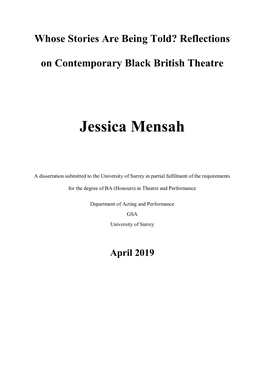 Jessica-Mensah-Dissertation-2019
