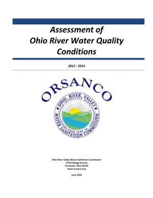 Assessment of Ohio River Water Quality Conditions