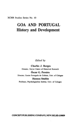 GOA and PORTUGAL History and Development