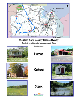 Western York County Scenic Byway Preliminary Corridor Management Plan 2 | P a G E