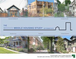The Missing Middle Housing Study September 2018