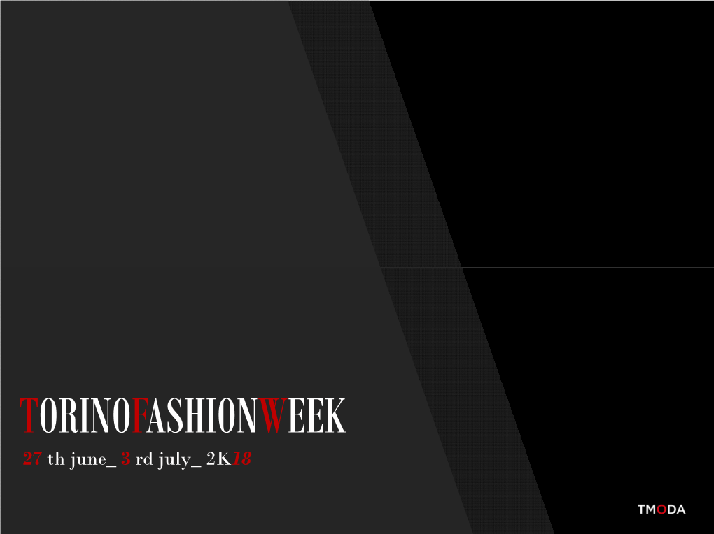 Torinofashionweek