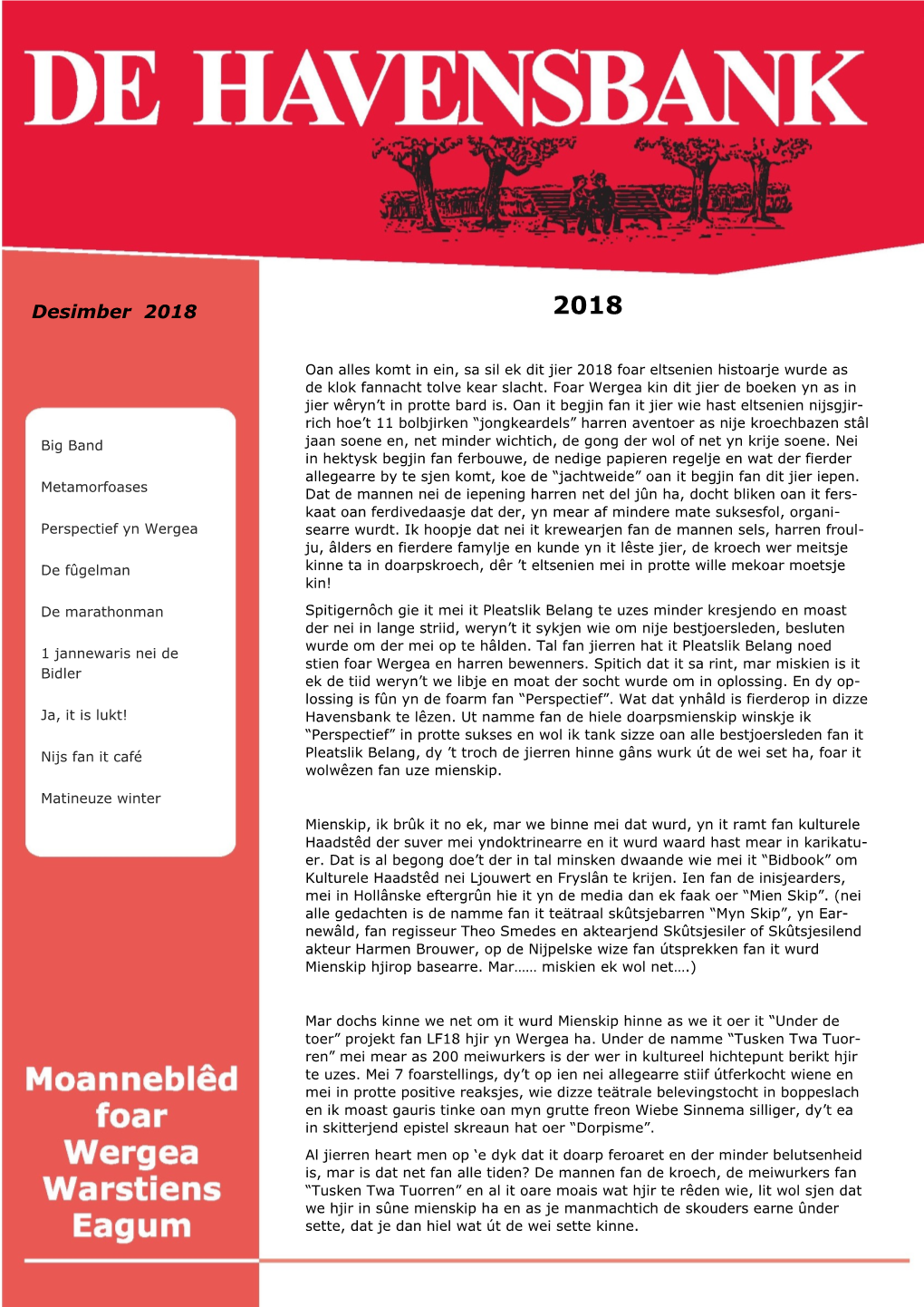 Havensbank December 2018