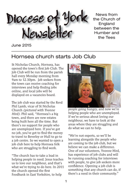 Hornsea Church Starts Job Club