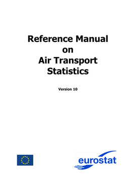 Reference Manual on Air Transport Statistics