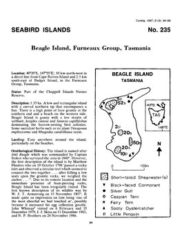 Brothers N.P. Et Al (1997). Seabird Islands: No. 235 Beagle Island