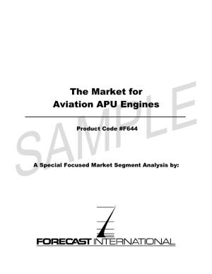 The Market for Aviation APU Engines
