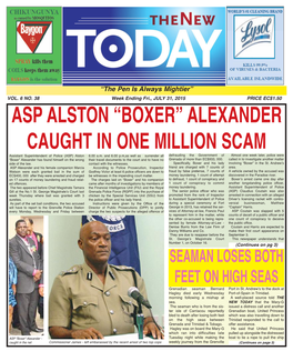 Asp Alston “Boxer” Alexander Caught in One Million Scam