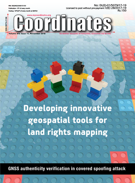 Developing Innovative Geospatial Tools for Land Rights Mapping