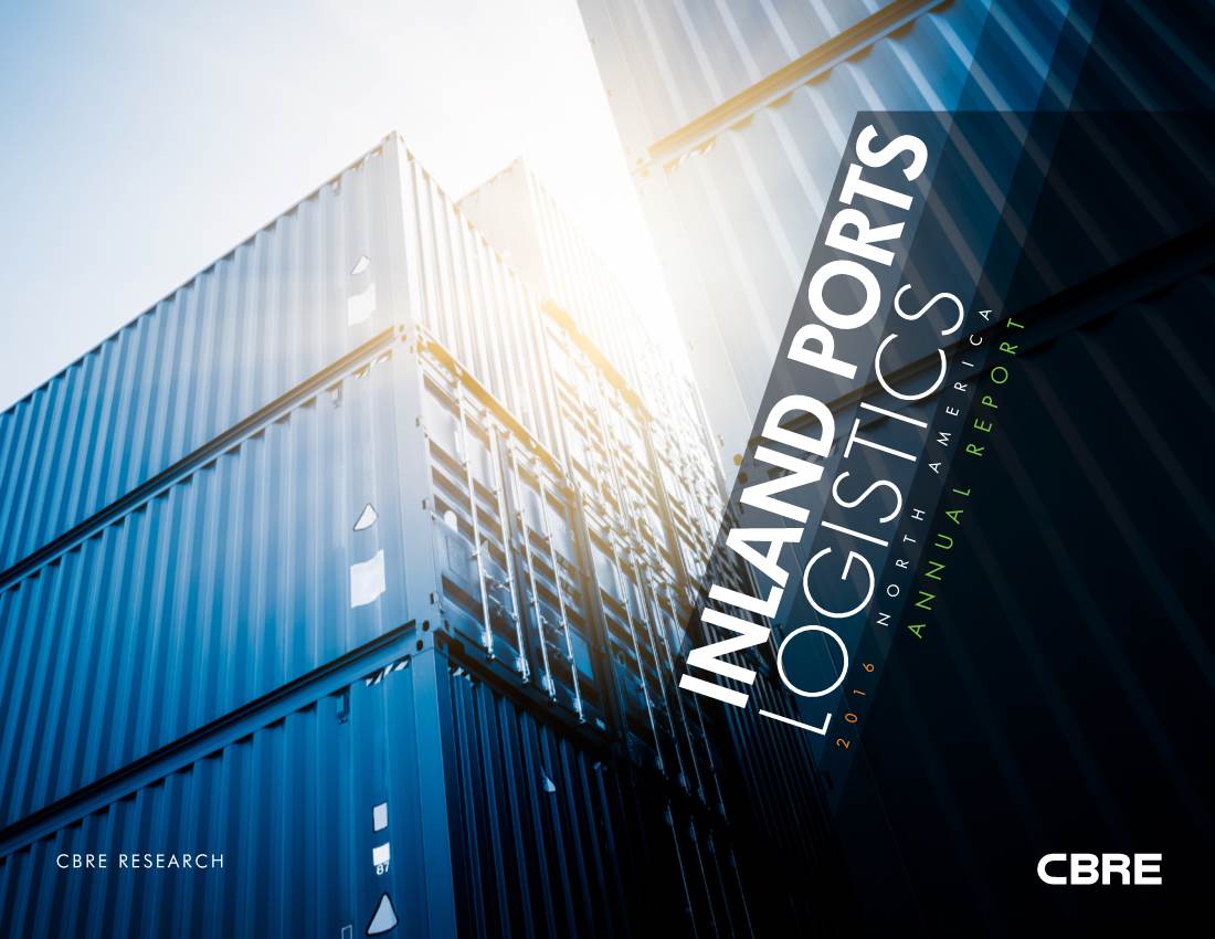 Inland Ports Logistics Annual Report | Cbre Research Page 3