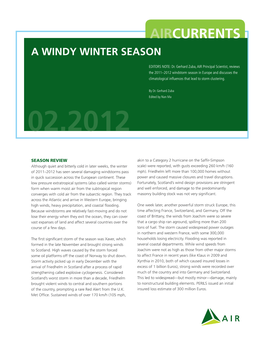 A Windy Winter Season