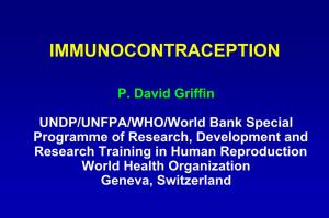 Immunocontraception