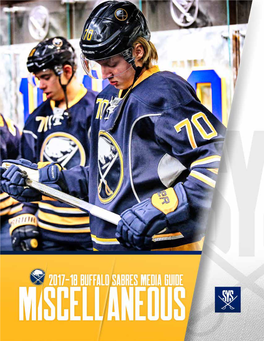 Sabres-Media-Guide 17 18 Misc.Pdf