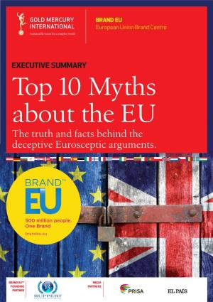 The Truth and Facts Behind the Deceptive Eurosceptic Arguments