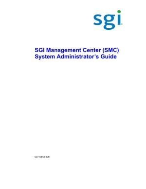 SGI Management Center System Administrators Guide.Book