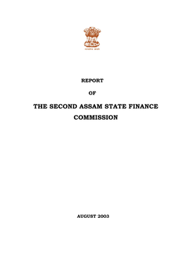 The Second Assam State Finance Commission
