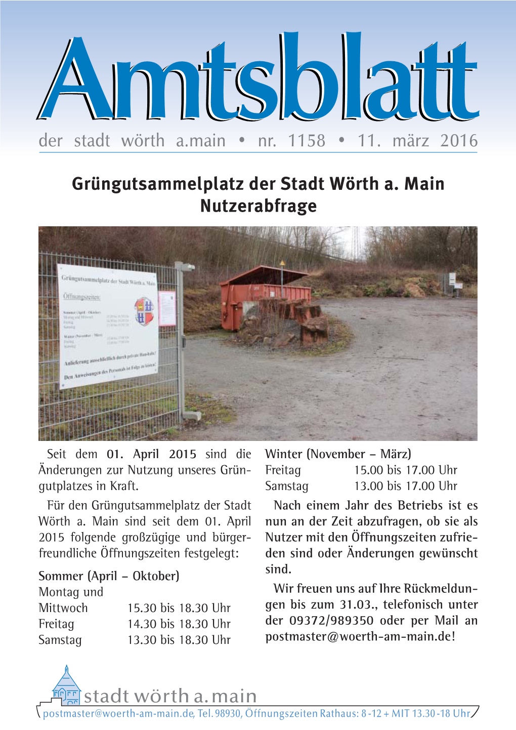 2016 03 11 Amtsblatt Nr. 1158.Pdf