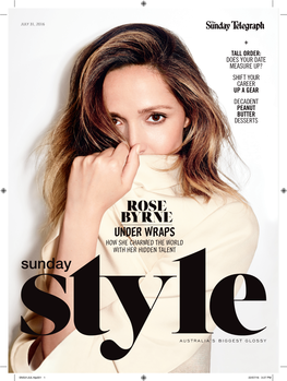 Rose Byrne Under Wraps How She Charmed the World with Her Hidden Talent