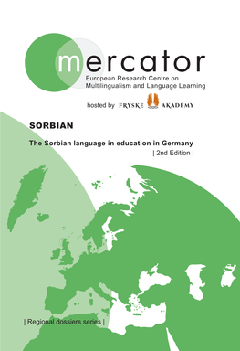 Sorbian Language in Education in Germany