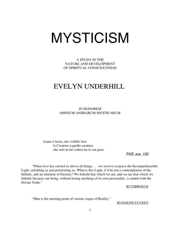 Mysticism.Pdf