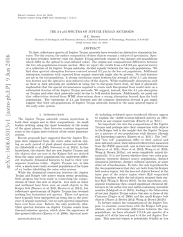 The 3-4 Μm Spectra of Jupiter Trojan Asteroids