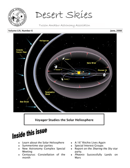 Desert Skies Tucson Amateur Astronomy Association