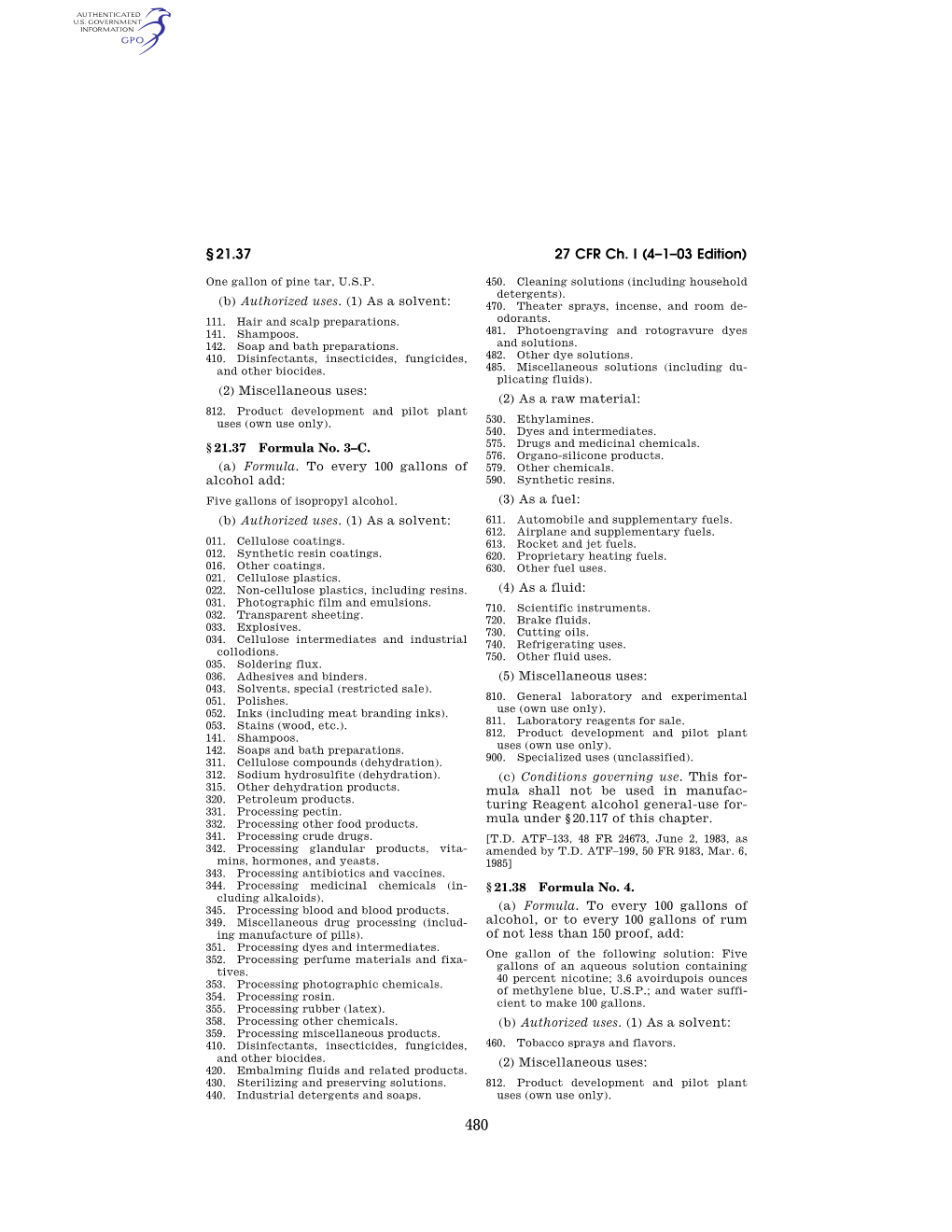 27 CFR Ch. I (4–1–03 Edition) § 21.37