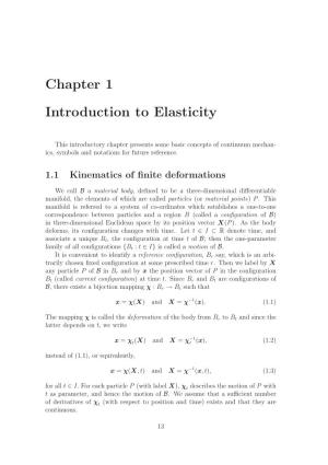 Chapter 1 Introduction to Elasticity