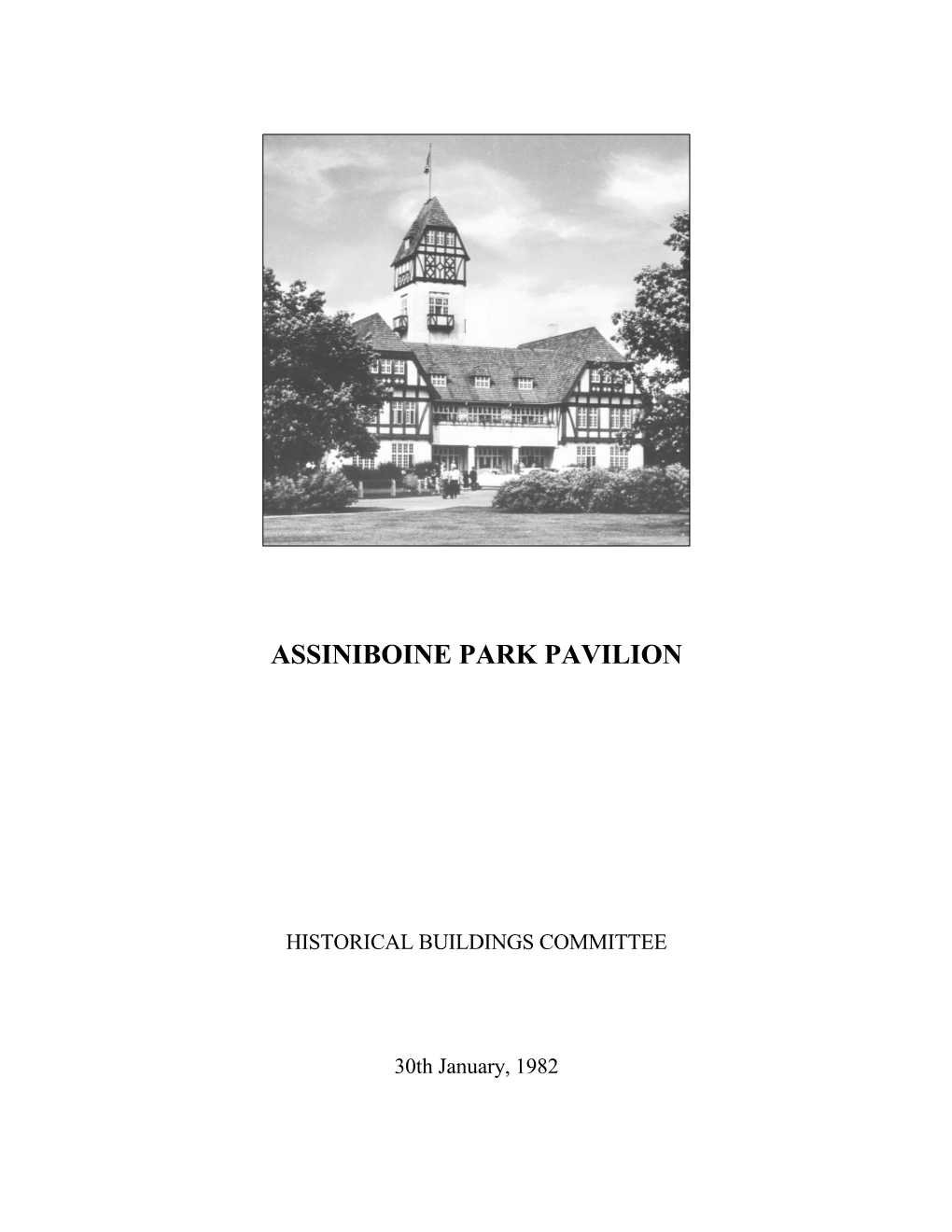 Assiniboine Park Pavilion