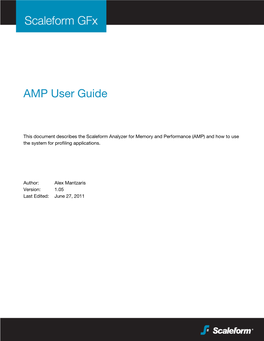AMP User Guide