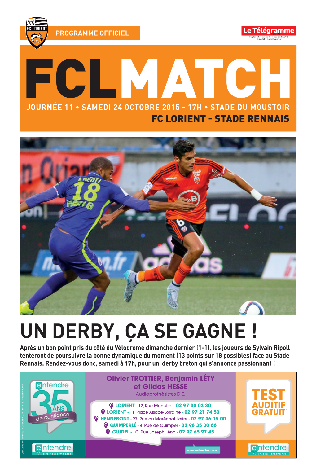 Un Derby, Ça Se Gagne !