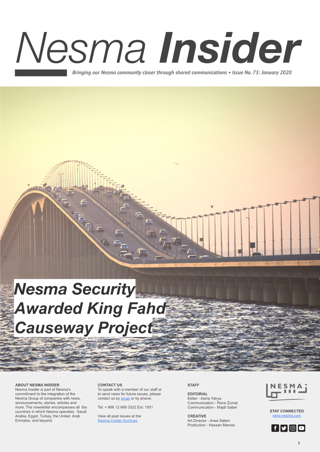 Awarded King Fahd Causeway Project