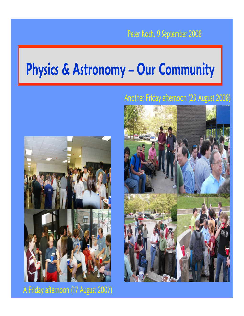 Physics & Astronomy