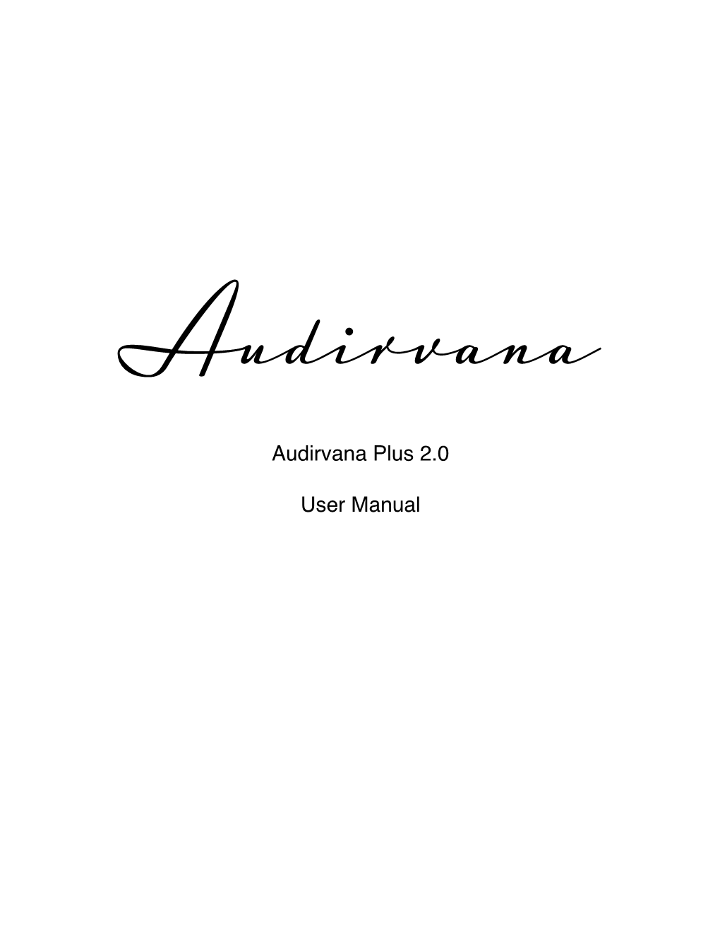 Audirvana Plus 2.0