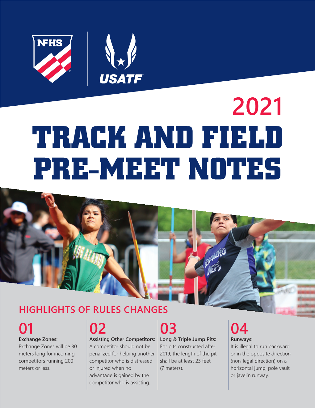 Track and Field Pre-Meet Notes