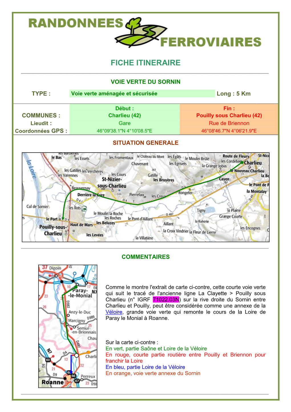 Fiche Itineraire ______