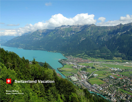 Switzerland Vacation