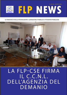 La Flp-Cse Firma Il C.C.N.L. Dell'agenzia Del Demanio