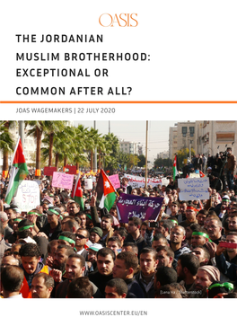 The Jordanian Muslim Brotherhood: Exceptional Or Common After All?