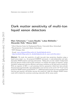 Dark Matter Sensitivity of Multi-Ton Liquid Xenon Detectors