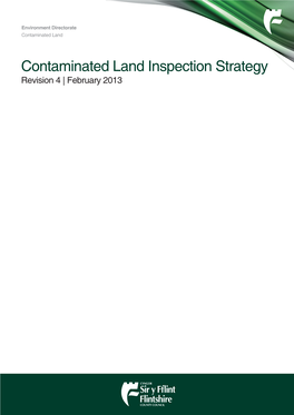 Contaminated Land Inspection Strategy