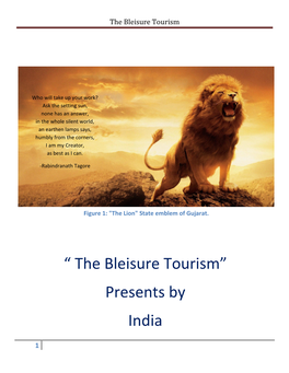 “ the Bleisure Tourism” Presents by India