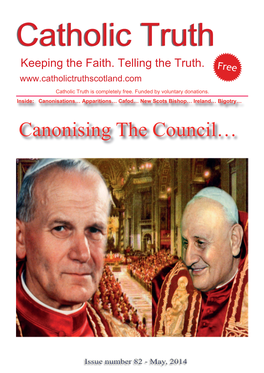 Canonising the Council…