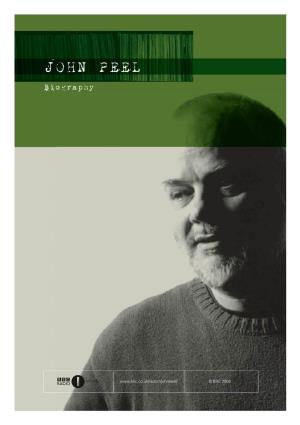 JOHN PEEL Biography