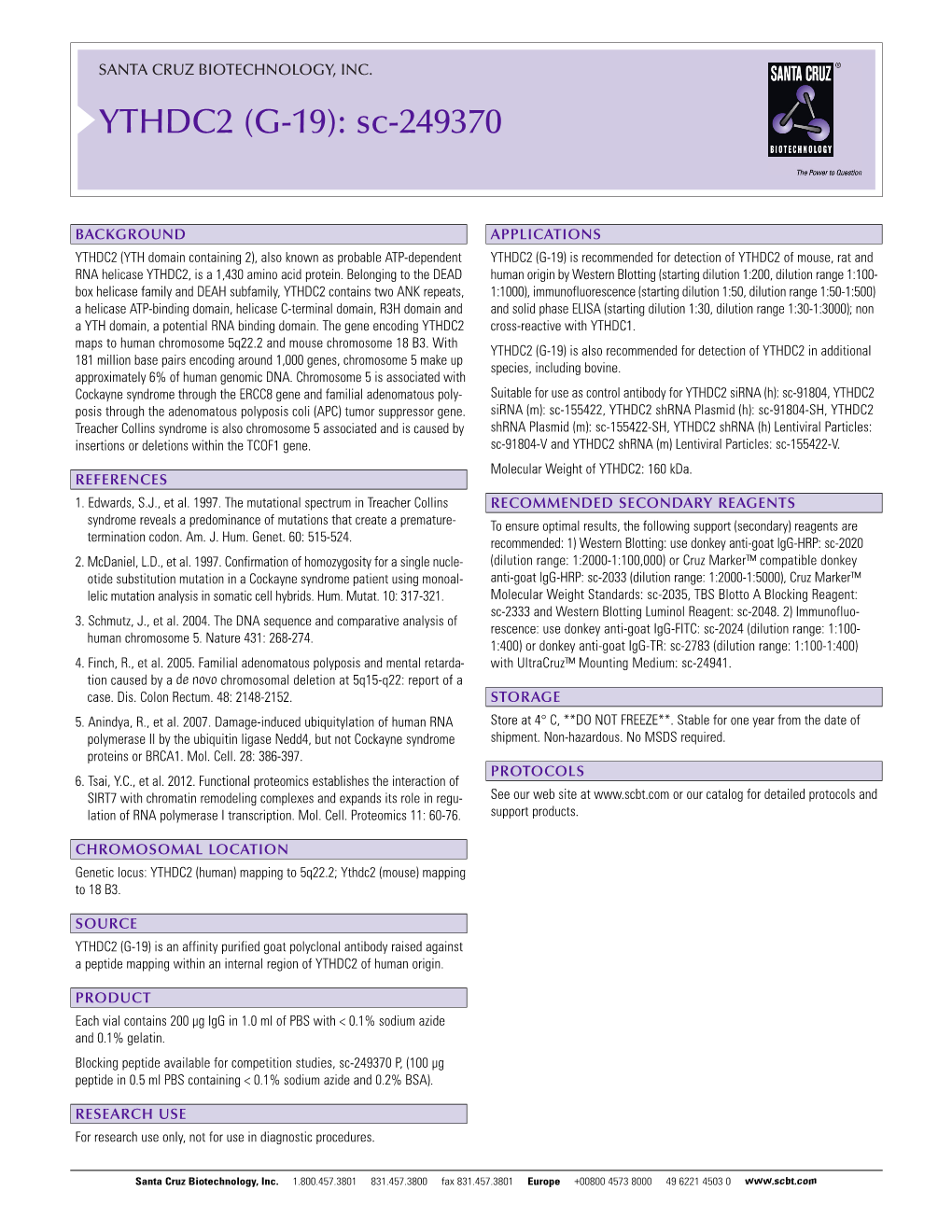 Datasheet Blank Template