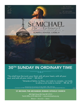 ST. MICHAEL the ARCHANGEL ROMAN CATHOLIC CHURCH 804 High House Rd