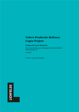 Valero Pembroke Refinery Cogen Project
