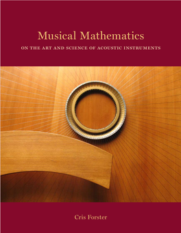 Musical Mathematics: Table of Contents