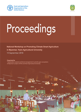 Proceedings of the National Workshop on Promoting Climate Smart